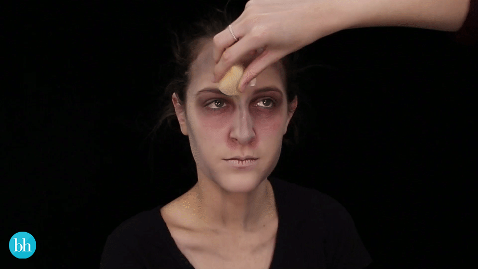 tuto maquillage zombie femme halloween