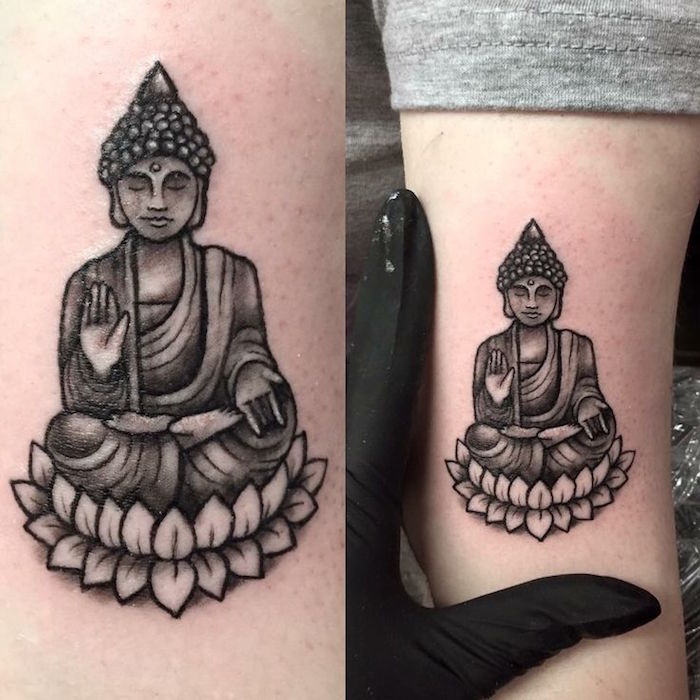 1001+ idées | Tatouage symbole bouddhiste – empreint de sagesse