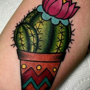 Le tatouage cactus ou les habits épineux des âmes douces