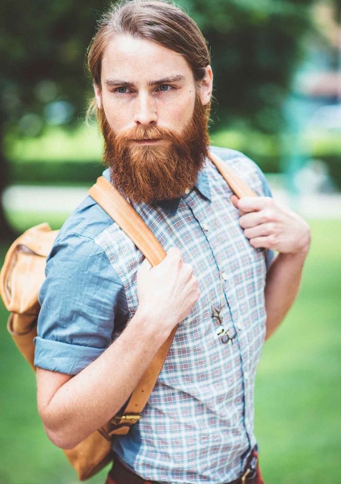  tailler barbe taillée homme hipster style retro
