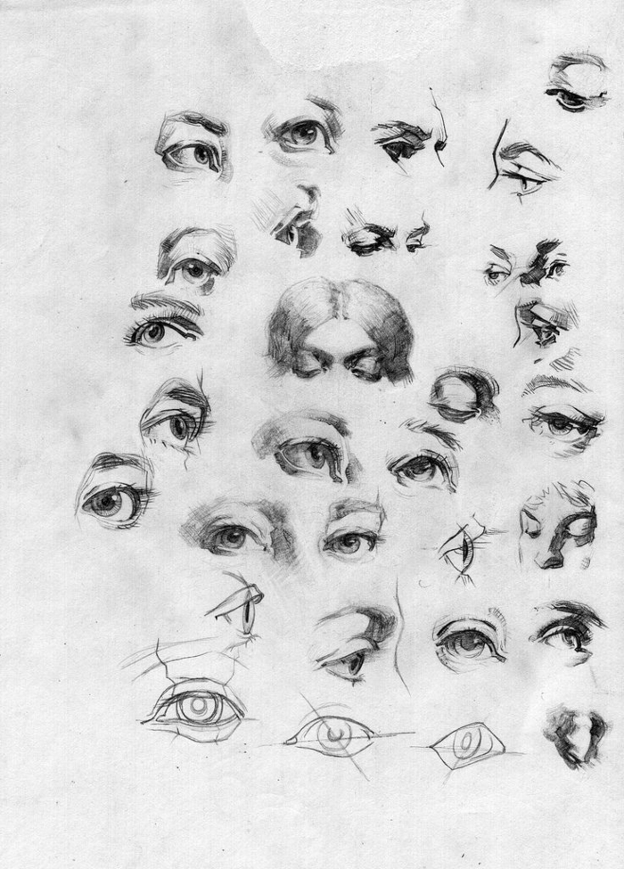 Oeuvre d art dessin noir et blanc femme à dessiner simple noir et blanc comment dessiner yeux