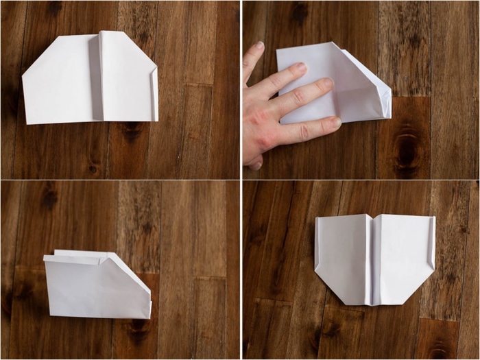 comment fabriquer un avion en papier original avec un train d'atterrissage grâce à quelques technique de pliage simples et faciles à retenir