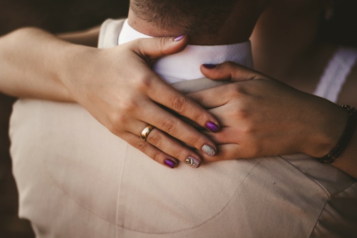 Idée comment faire du vernis noir nail art with matte tendance belle photo de mariage manucure de mariée