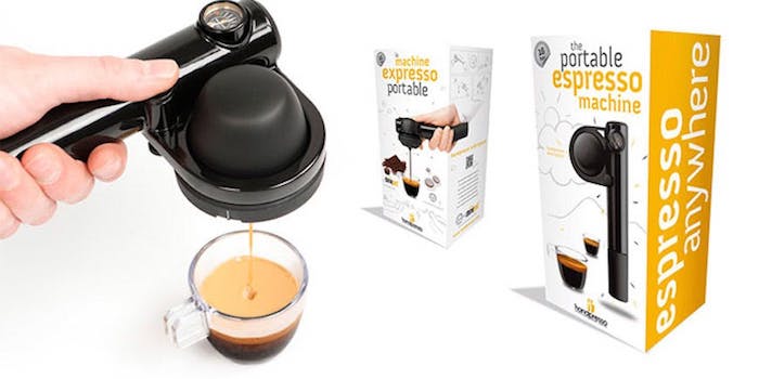 machine a cafe espresso portable pour les amateurs du café, idée de cadeau femme 30 ans et cadeau de noel original