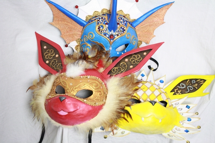 loisir créatif pour les enfants, fabrication masque de carnaval à inspiration animal, masque de fête pour enfant