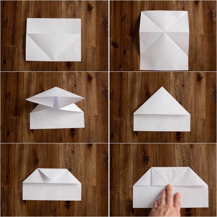 comment fabriquer un avion en papier original avec un train d'atterrissage grâce à quelques technique de pliage simples et faciles à retenir