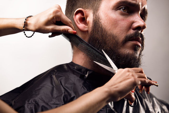comment couper sa barbe bien taillée longue tailler raser