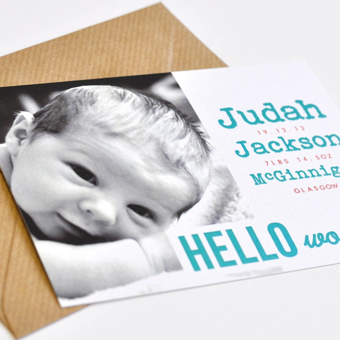 1001 Variantes De Faire Part De Naissance Original