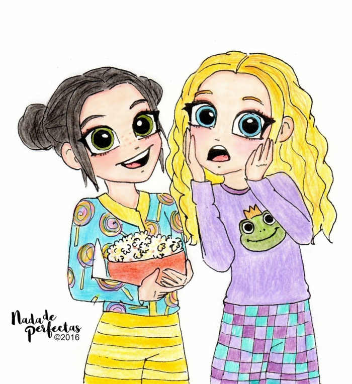 Coloriage Pour Une Copine