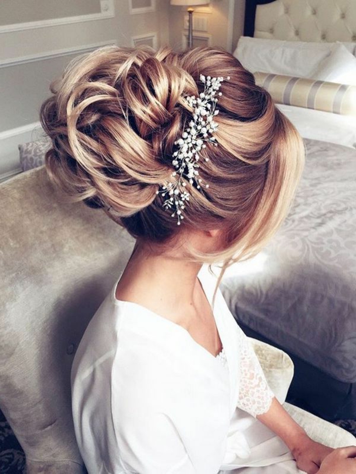 Coiffure mariage tresse coiffure mariage cheveux long coiffure mariage 
