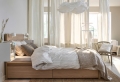 Marier le blanc et le beige dans la chambre pour une déco minimaliste et relaxante