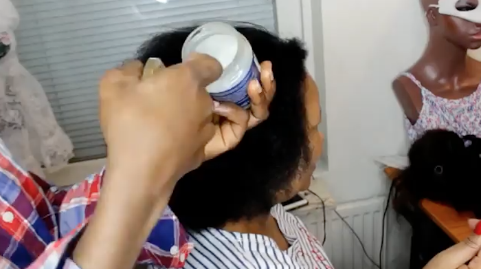 tutoriel coiffure afro tresse collée africaine