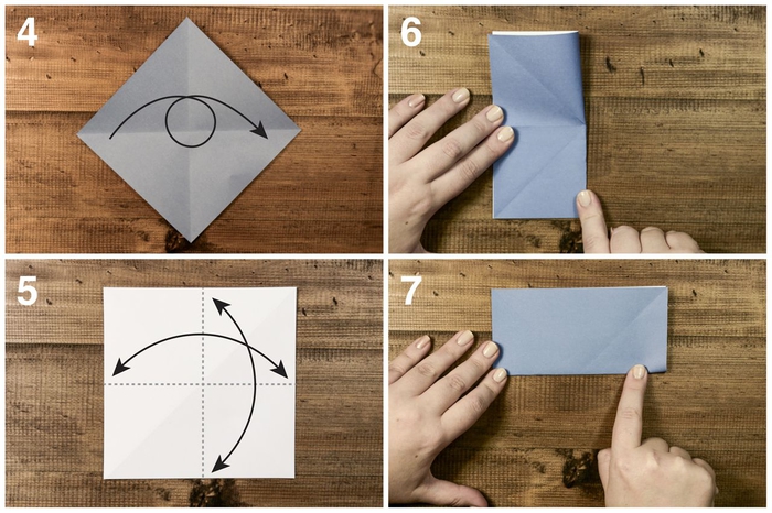 idées de pliage origami pour fabriquer des modèles de bateaux en papier, instructions de pliage d'un modèle d'origami bateau à voile