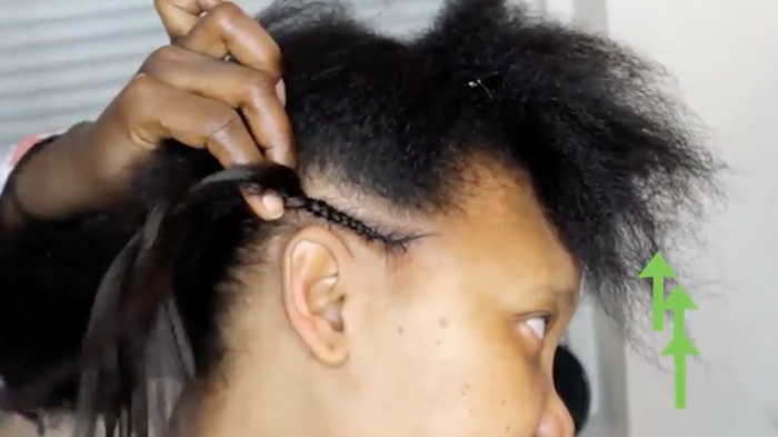 comment faire tresse africaine facile tutoriel coiffure afro