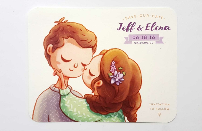 anneau-dessin-colombe-pour-mariage-image-fiançailles-gratuit-adorable-carte-faire-part Faire part original mariage couple amoureux dessin beau amour couple biseau