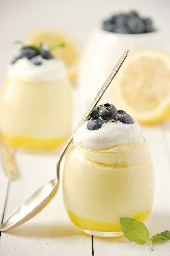 recette diététique à base de crème au citron, recette facile de mousse lemon curd 