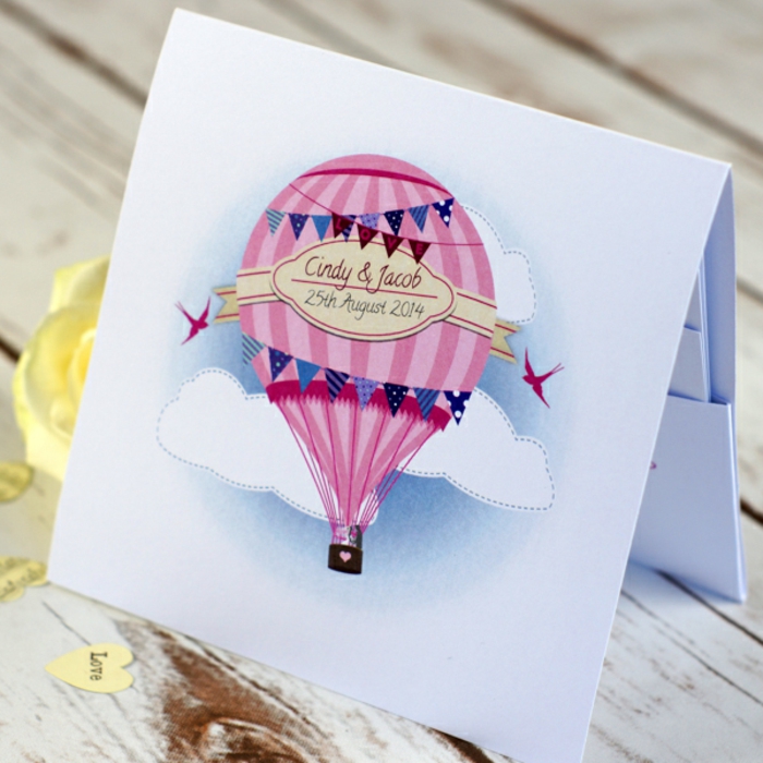 illustration-pour-livret-de-messe-mariage-symbole-mariés-voyage-en-ballon Amour illustration mariage idée dessin pour un mariage ballon
