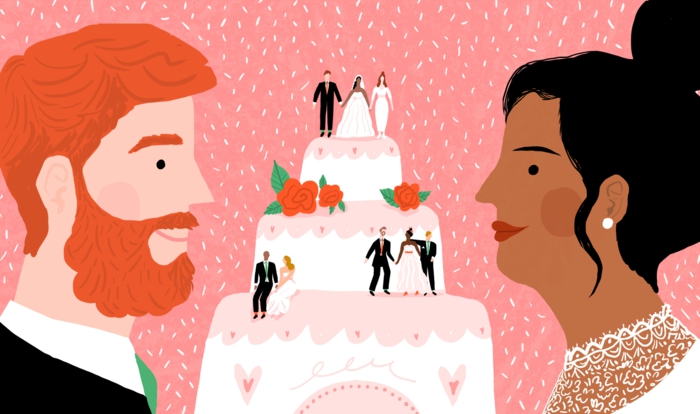 mariage-dessin-animé-image-à-imprimer-gratuit-image-originale-idée Dessin couple de mariés image mariage illustré dessin gateau incités