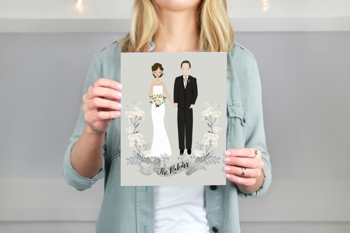Cool illustration livret de messe mariage image mariage