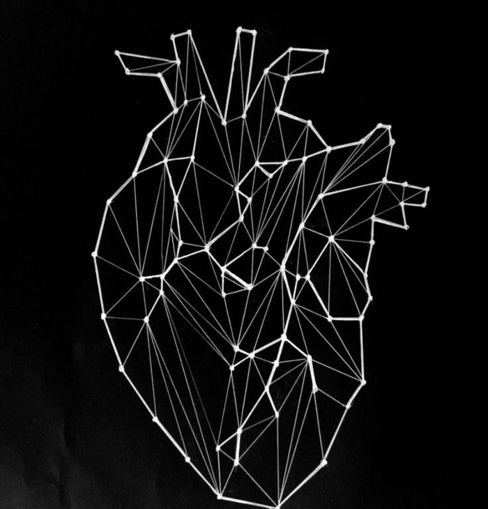 Idée dessiner des figures géométrique comment dessiner coeur