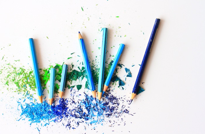 Crayons bleus fond d'écran stylé fond d'écran swagg pour fille images grand choix 