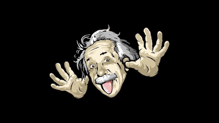 Fond d écran sympa avec Albert Einstein fond d écran comique photo amusante hd