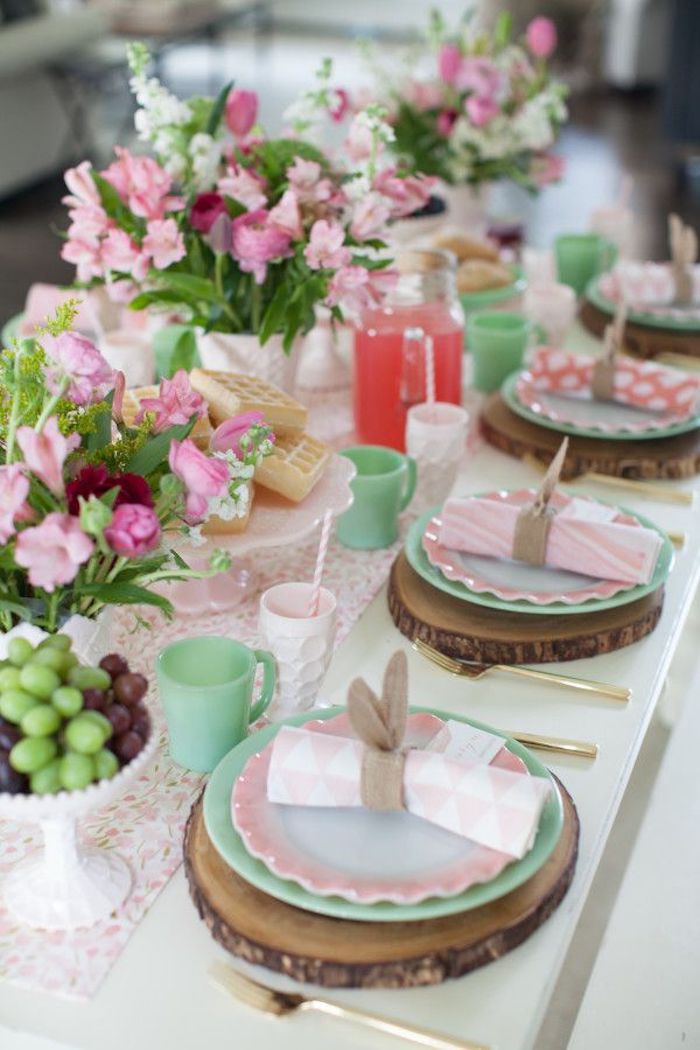 Bricolage paques facile decoration paques facile comment décorer la table de paques idée printemps en rose