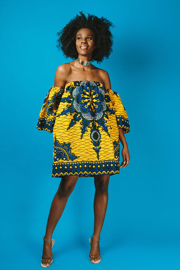Comment s'habiller aujourd'hui modele robe africaine chic tenue
