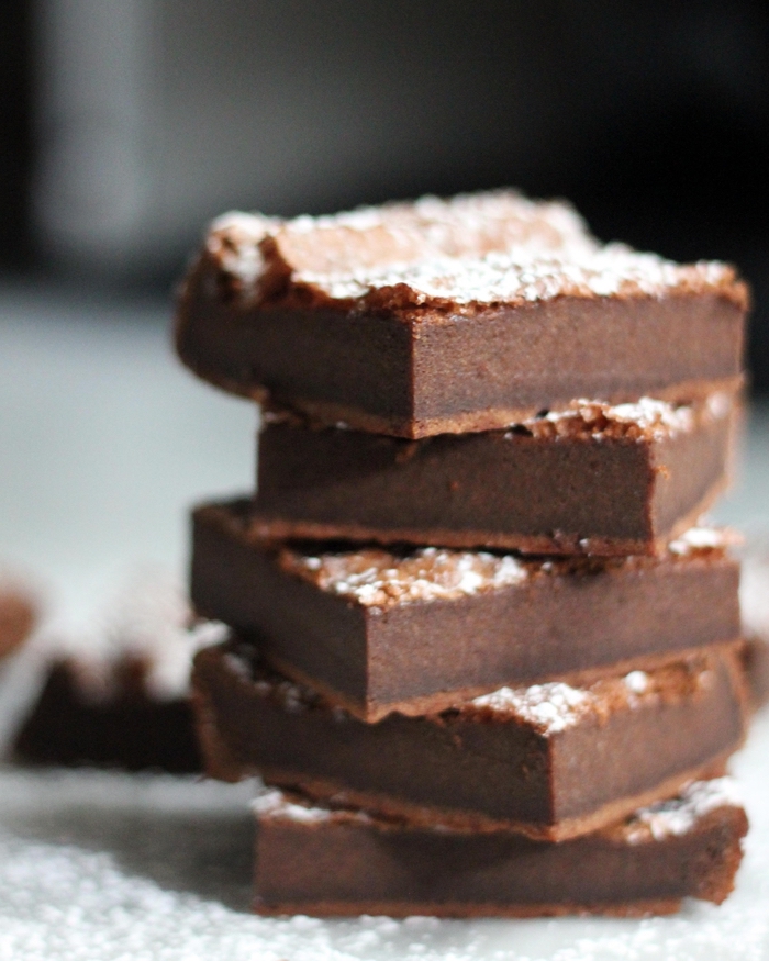 idée pour un dessert express gateau nutella façon brownies avec seulement deux ingrédients