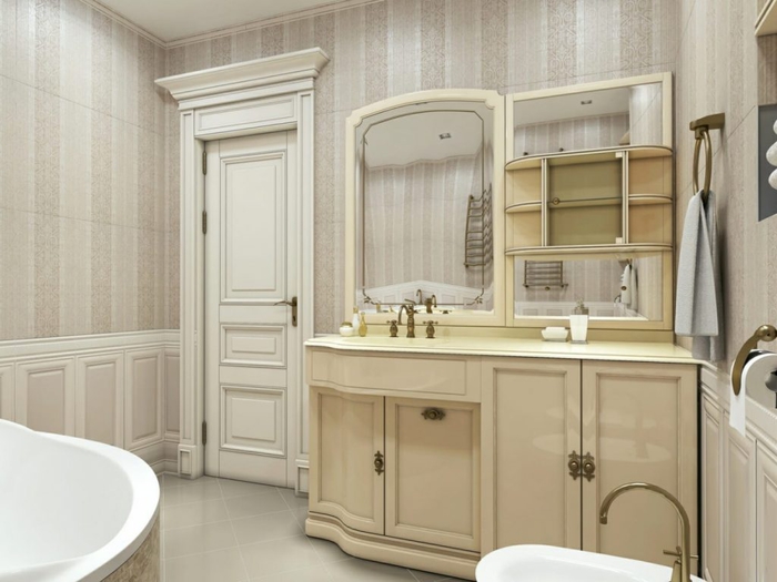 projet de relooking facile et idées pour fabriquer meuble salle de bain à partir du mobilier chiné 