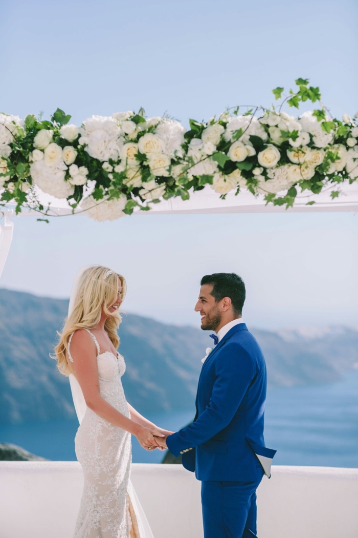 Chouette idée robe de mariée collection 2018 mariage chouette robe pour femme mariée Santorini mariage