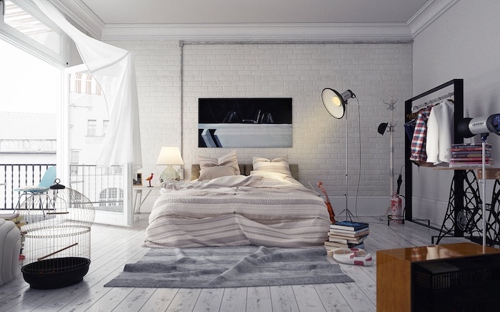 Idée déco chambre tendance déco design 2018 moderne chambre a coucher adulte chambre vaste et claire