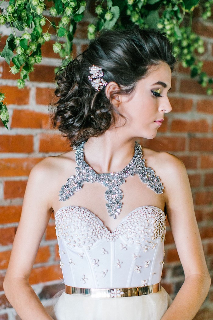 La plus belle robe de mariée romantique collier originale robe bustier coeur être la plus belle mariée robe à choisir 