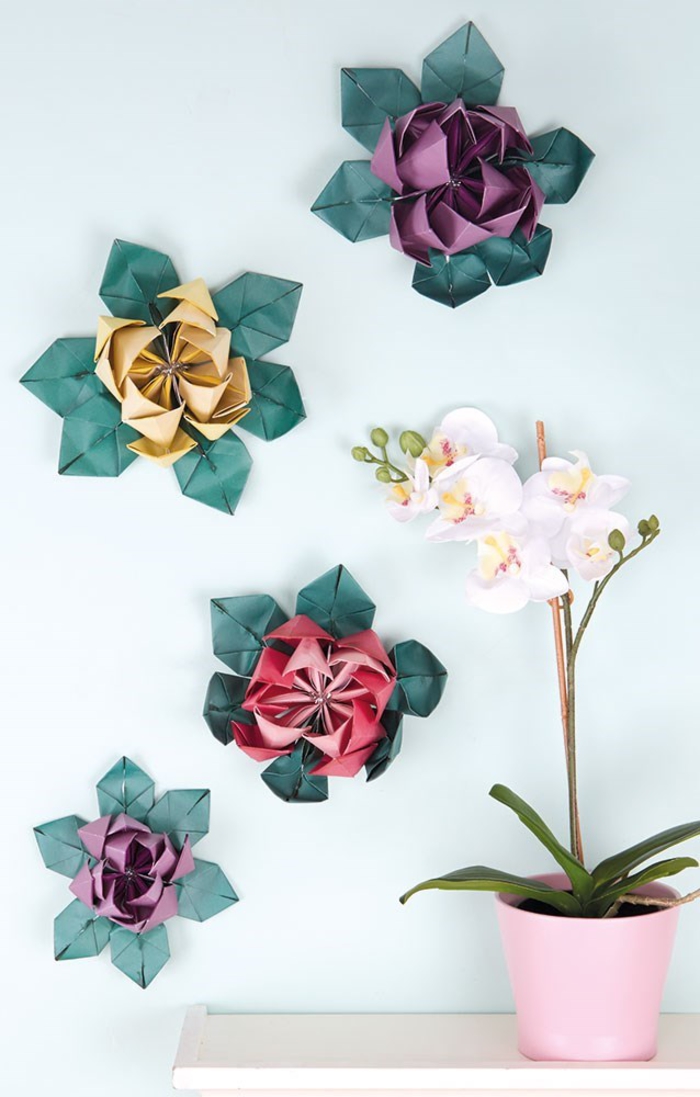 1001 Modèles Dorigami Fleur Facile Pour Célébrer Le