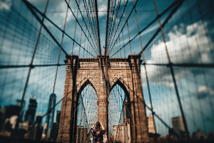 Wallpaper fond d'écran tumblr idée fond ecran tumblr stylée image à utiliser new york photo brooklyn pont manifique photo