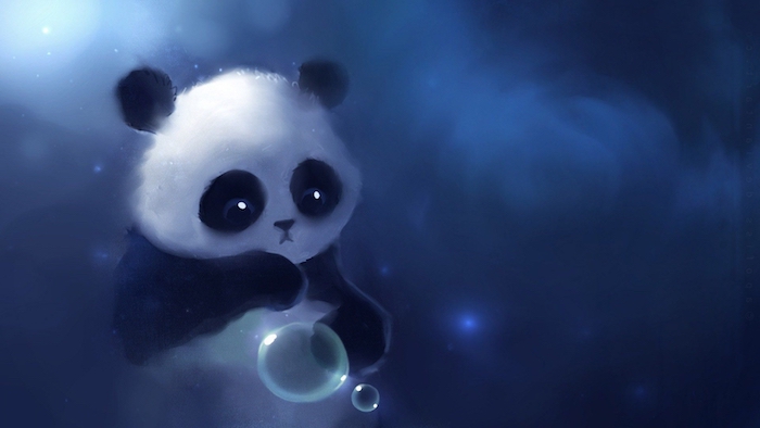 Adorable image pour fond d'écran tumblr panda ecran de verrouillage iphone mignon image de panda