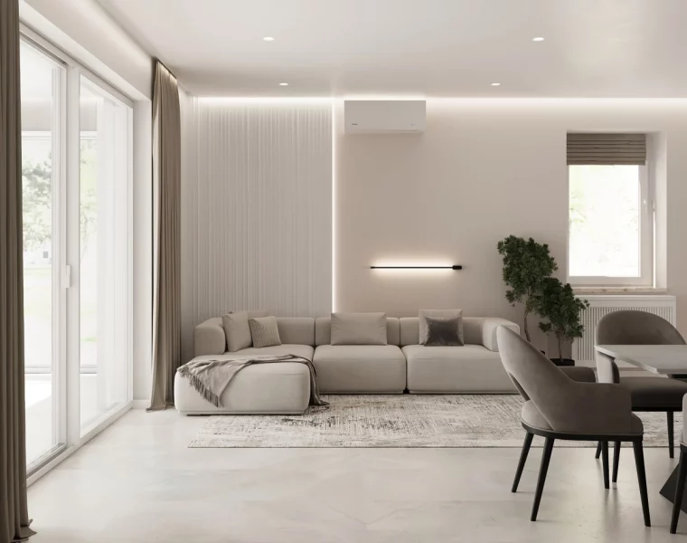 eclairage moderne spots led plafond applique murale salle a manger et salon