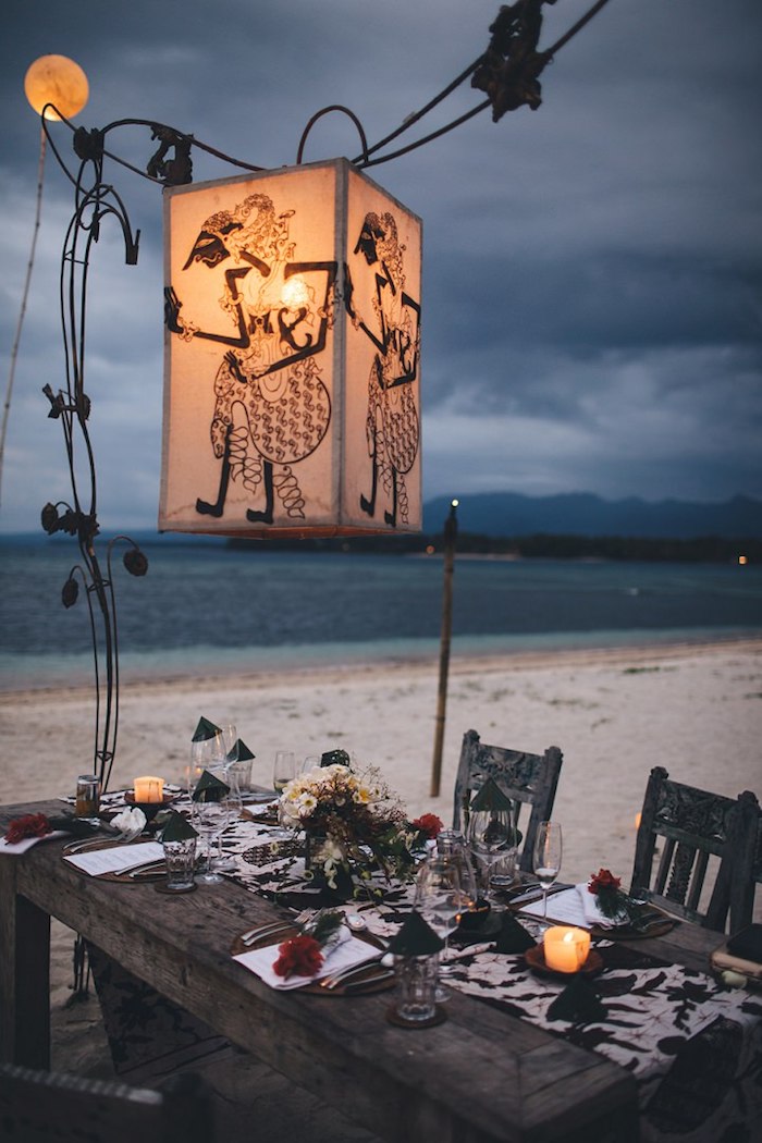 Centre de table mariage porte menu mariage decoration originale comment mettre les couverts sur une table mariage sur la plage