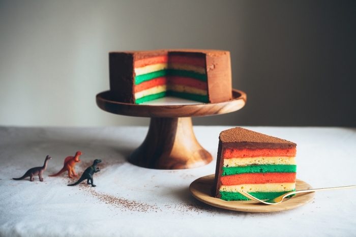 1001 Idees De Deco Pour Un Gateau Arc En Ciel Haut En Couleur