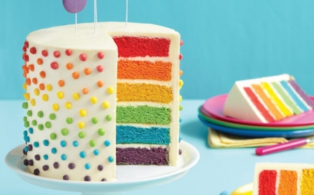 1001 Idees De Deco Pour Un Gateau Arc En Ciel Haut En Couleur