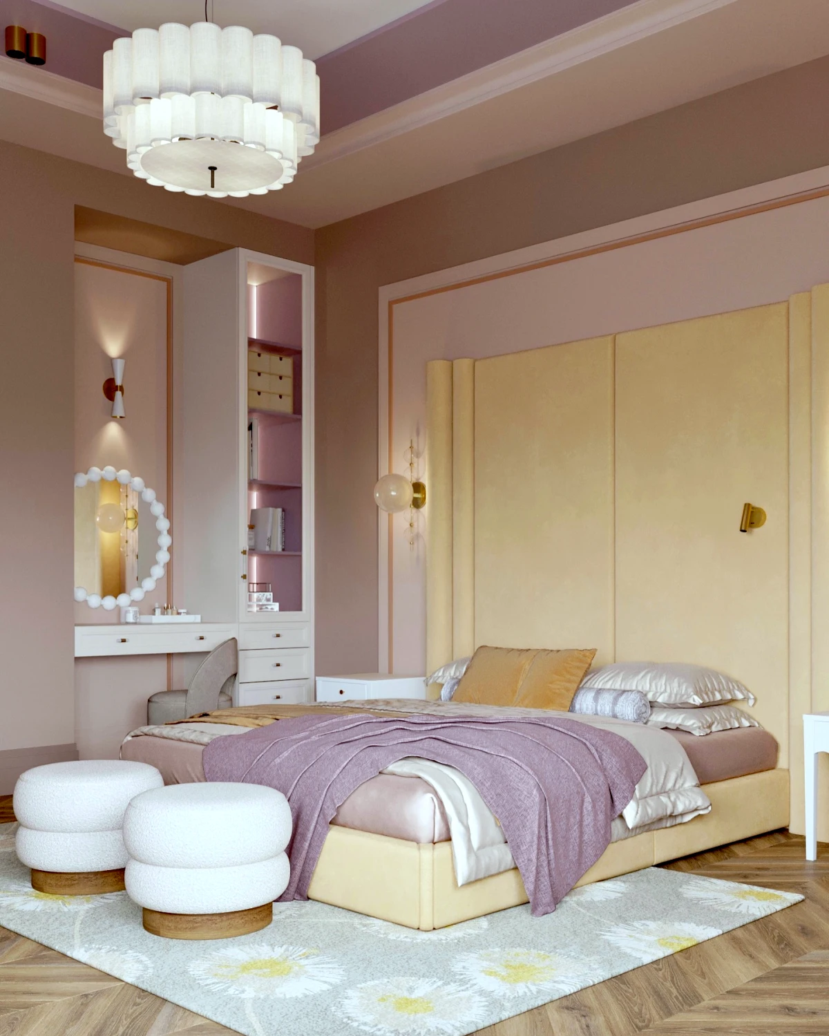 styles de chambres a coucher tendances 2024 couleurs epures