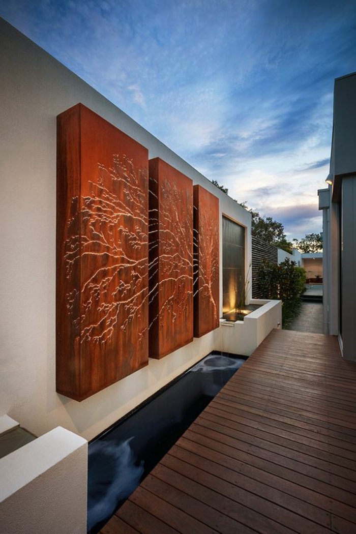 1001   Idées pour habiller un mur extérieur   murs végétaux originaux