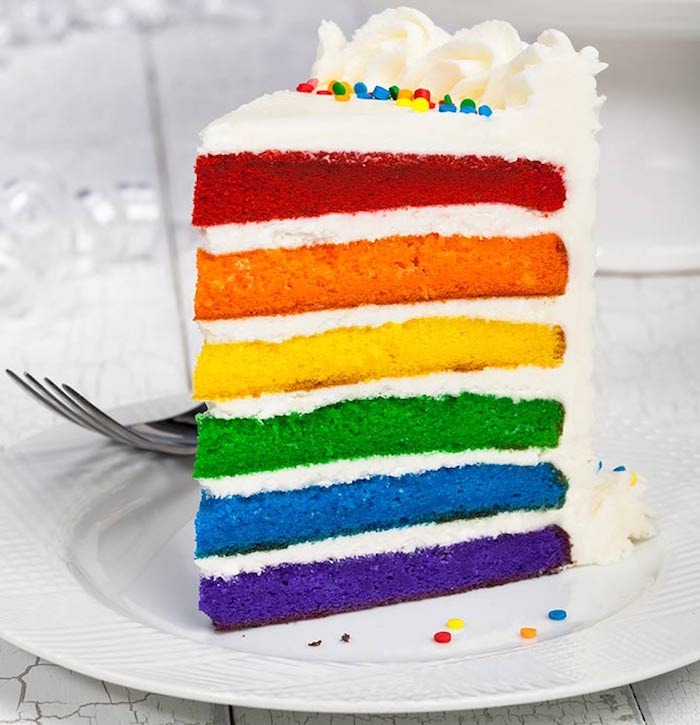 Choisir un gateau rapide comment décorer le gateau d'anniversaire enfant originale idee gâteau arc en ciel