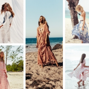 100 modèles de robe de plage longue pour habiller son corps dans l'esprit estival