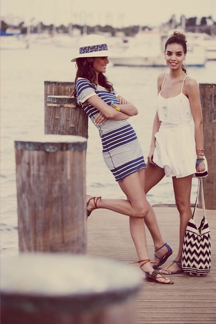 Choisir une robe droite fluide robe legere robe fluide courte cool tenue amies plage vacances tenue 