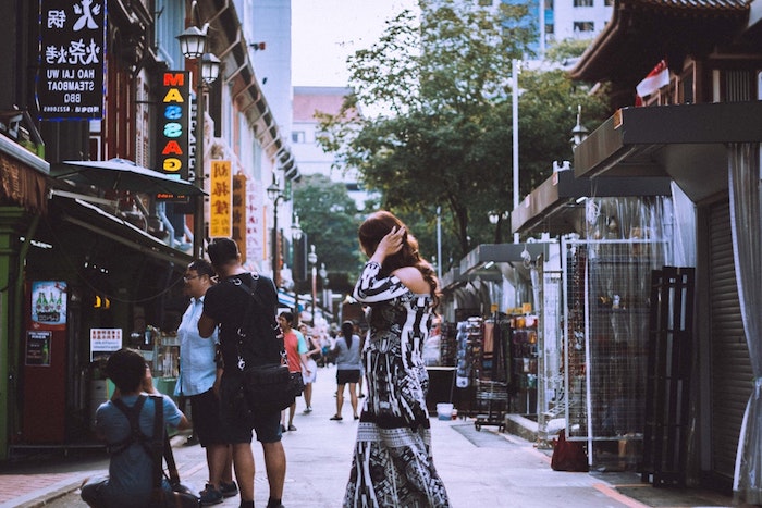 Street style tenue femme simplicité bohème robe longue boheme robe longue hippie chic