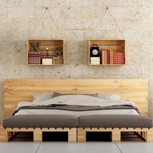 Sommier en palette – voici une pile d'idées pour un lit diy
