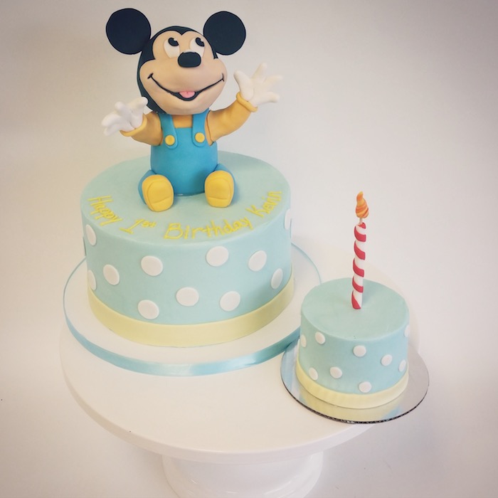 Rigolote image gateau anniversaire, gateau d anniversaire personnalisé original, mickey mouse gateau anniversaire 1 an garçon