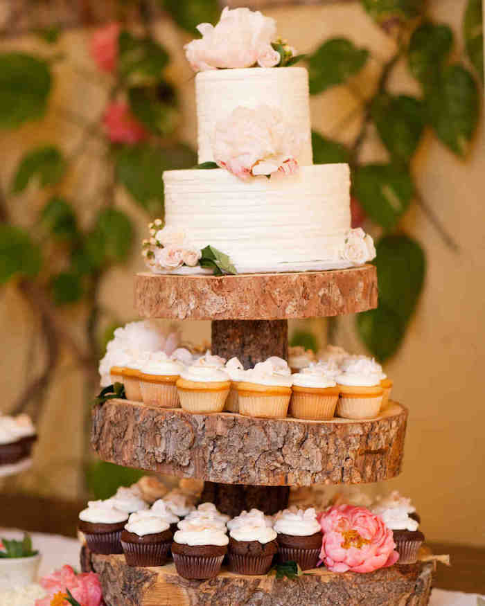 Choisir le top du gateau de mariage, original wedding cake mariage beau gateau, piece monte avec cupcakes