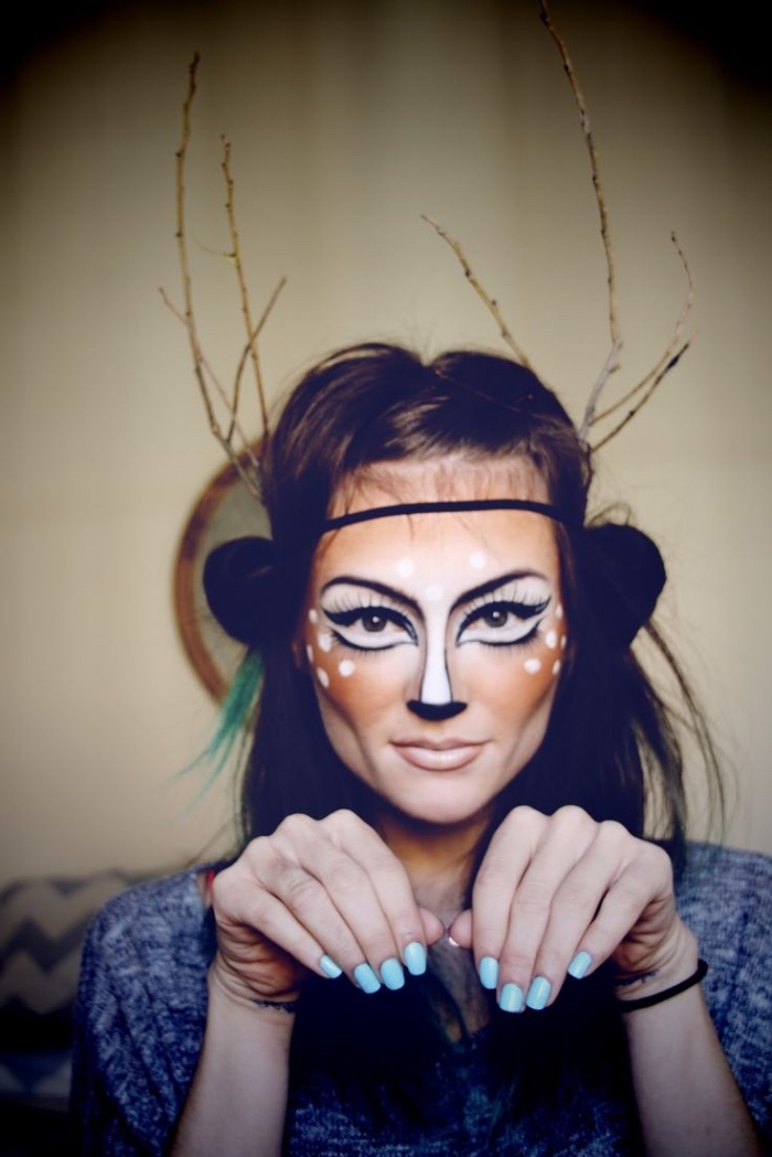 comment réaliser un maquillage halloween femme facile et impressionnant en recréant l